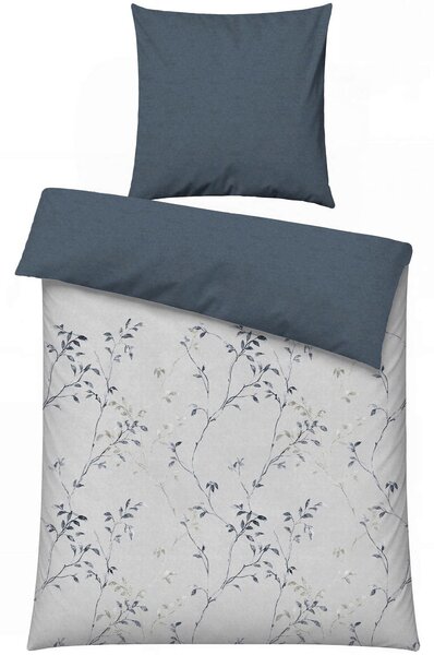 POVLEČENÍ, vícebarevná, světle šedá, tmavě modrá, 155/220 cm - Online Only povlečení, Online Only