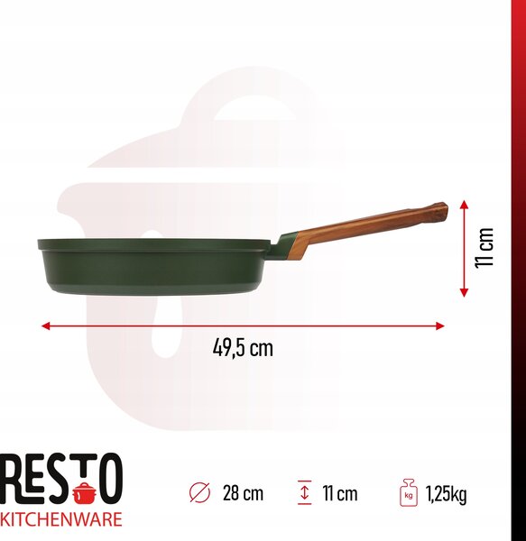 Tradiční pánev Resto 28 cm s nepřilnavým povrchem