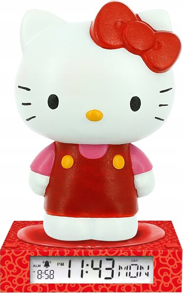 3D LAMPičKA S BUDÍKEM HELLO KITTY