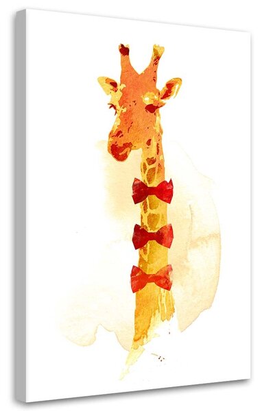 Obraz na plátně Elegantní žirafa - Robert Farkas Rozměry: 40 x 60 cm