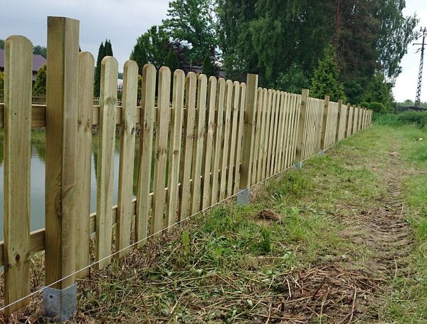 B&D Burchex Laťkový plot borovice