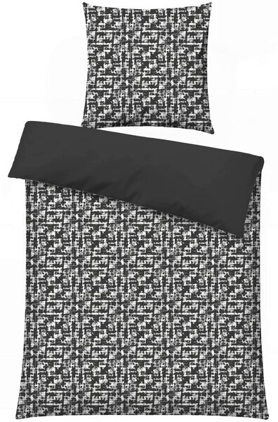 POVLEČENÍ, tmavě šedá, 155/220 cm - Online Only povlečení, Online Only