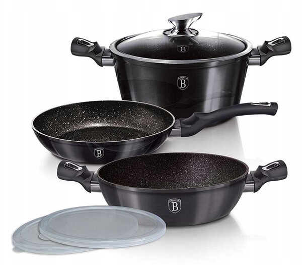 Sada hrnců Berlinger Haus Carbon Pro 6 ks