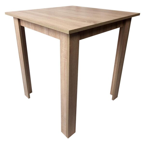 Čtvercový jídelní stůl LEVI 68x68 cm dub sonoma