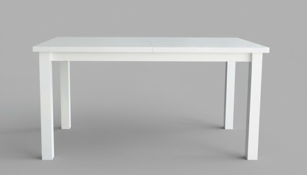 Rozkládací jídelní stůl LIAM 150/190x80 cm bílá