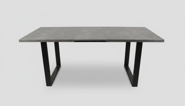 Rozkládací jídelní stůl COLIN 150/180x80 cm šedá