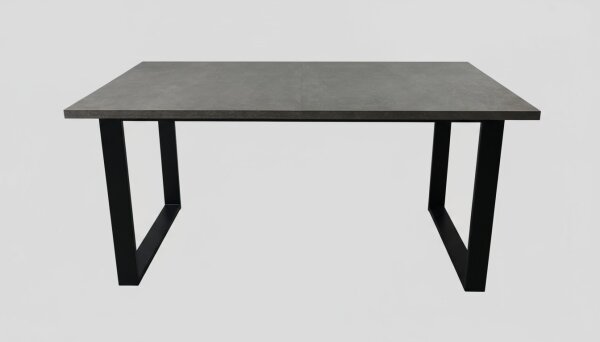 Rozkládací jídelní stůl COLIN 150/180x80 cm šedá