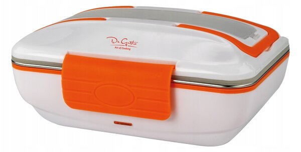 De Gusto Ohřívací box na jídlo WARMY 12V/230V - oranžová