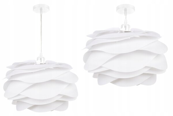 Závěsné svítidlo LEDLUX bílé 110 cm E27