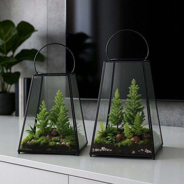 Lucerna Altom Design kovová 26,5 cm