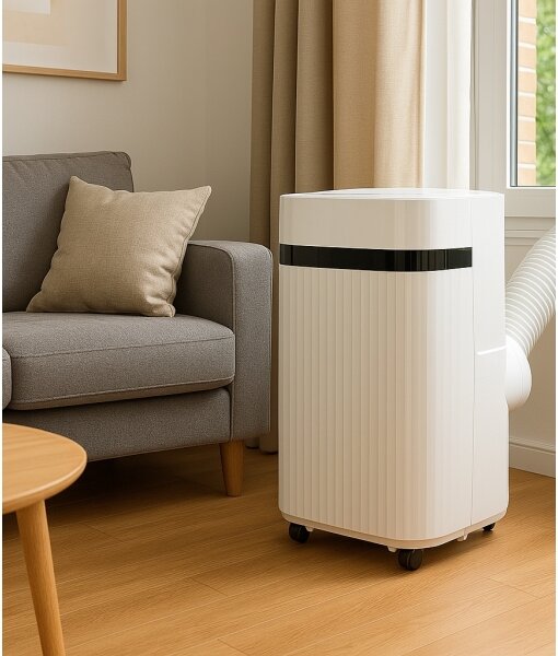 Solight DAC-12000 - Chytrá mobilní klimatizace 1340W/230V 12000BTU Wi-Fi Tuya+DO