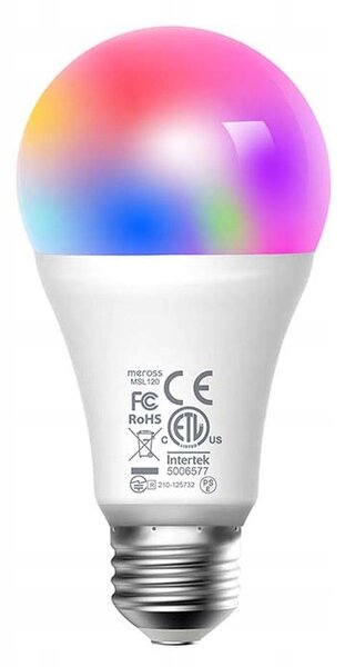 LED žárovka Meross MSL120 9 W vícebarevná E27