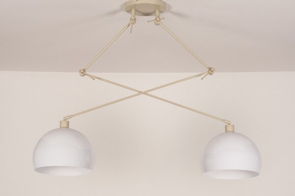 Závěsné nastavitelné svítidlo nad jídelní stůl Snap Duo Luminale Taupe (LMD)
