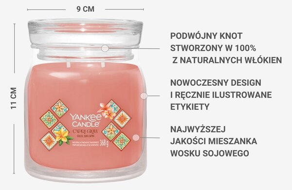 Sójová vonná svíčka Capri Yankee Candle 1 ks