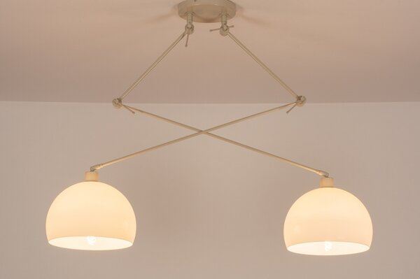 Závěsné nastavitelné svítidlo nad jídelní stůl Snap Duo Luminale Taupe (LMD)