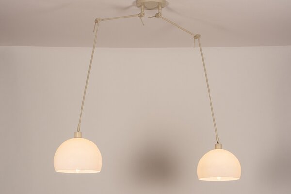 Závěsné nastavitelné svítidlo nad jídelní stůl Snap Duo Luminale Taupe (LMD)
