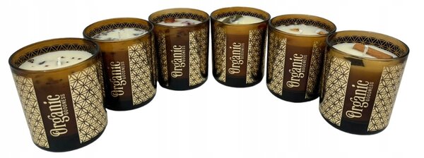 Sójová vonná svíčka Organic Goodness Song of India 6 ks