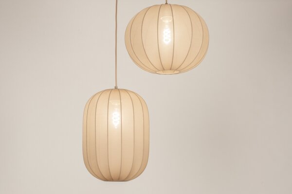 Závěsné svítidlo do obývacího pokoje Yapan Style 24 Dark Taupe (LMD)