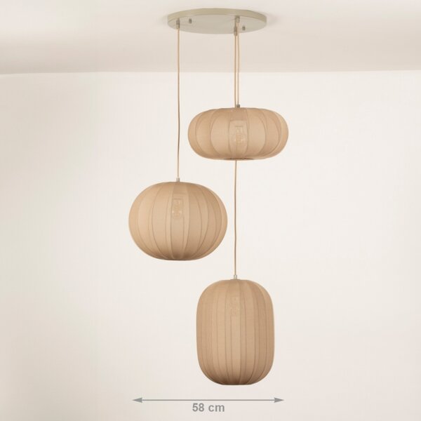 Závěsné svítidlo nad jídelní stůl Yapan Style 31 Dark Taupe (LMD)