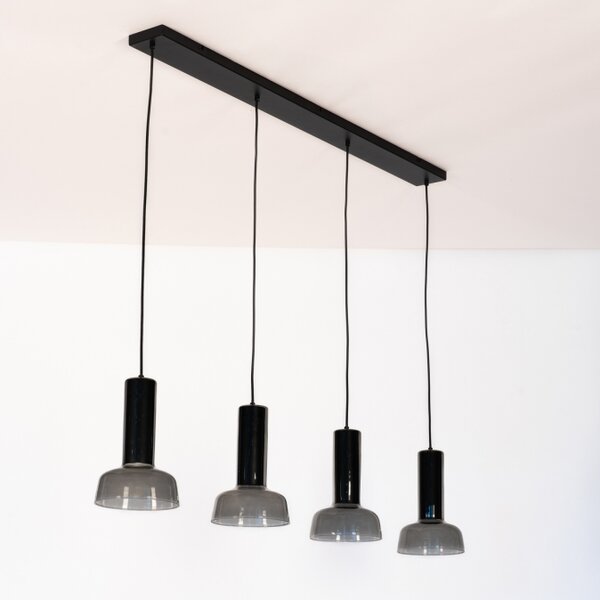 Závěsné skleněné svítidlo nad jídelní stůl Louver Glass 85 (LMD)