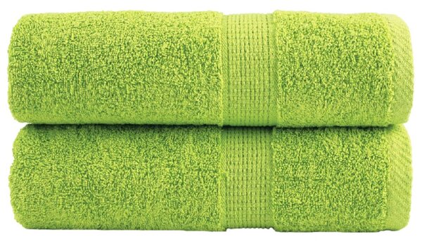 Prémiové mycí utěrky SOLUND 2 ks jablečně zelené 30x30 cm 600 g/m² 137491