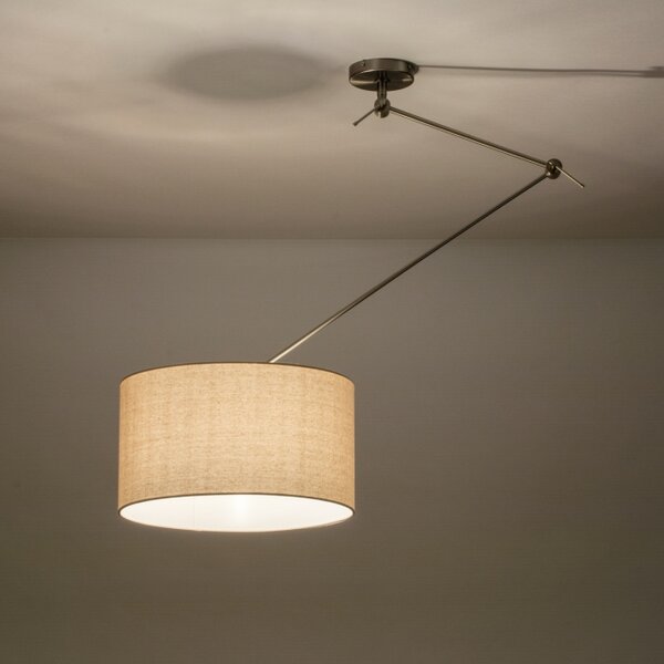 Závěsné nastavitelné svítidlo nad jídelní stůl Snap Light Crema (LMD)