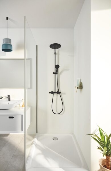 GROHE 266772431 - Sprchový systém VITALIO START SYSTEM 250 390 mm černá