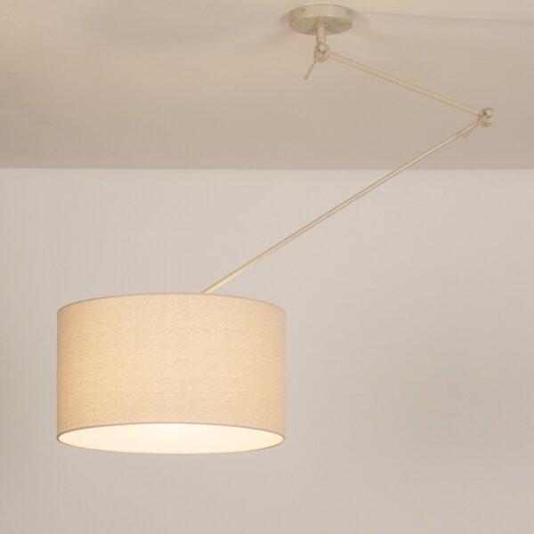 Závěsné nastavitelné svítidlo nad jídelní stůl Snap Light Crema and Taupe (LMD)