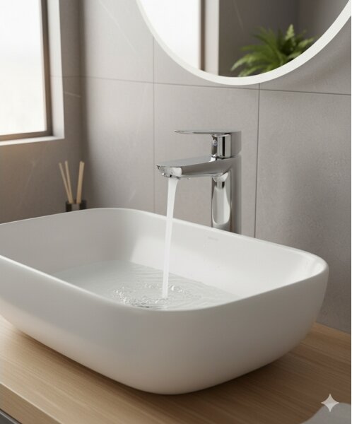 GROHE 23803000 - Umyvadlová baterie EUROSMART lesklý chrom