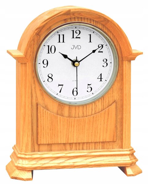 Krbové hodiny JVD hnědé 21 cm