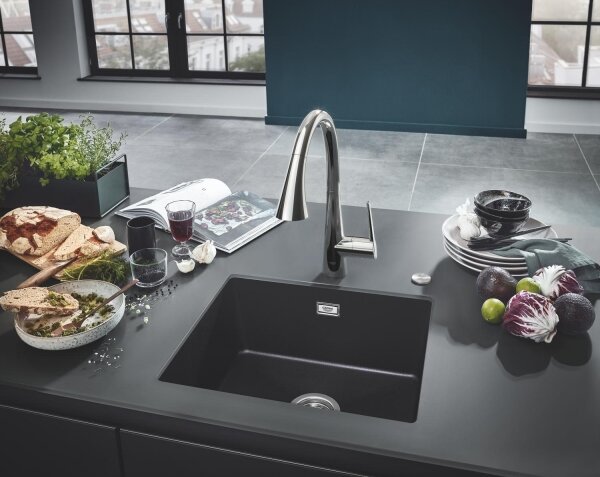 GROHE 32294002 - Dřezová baterie ZEDRA 401 mm lesklý chrom