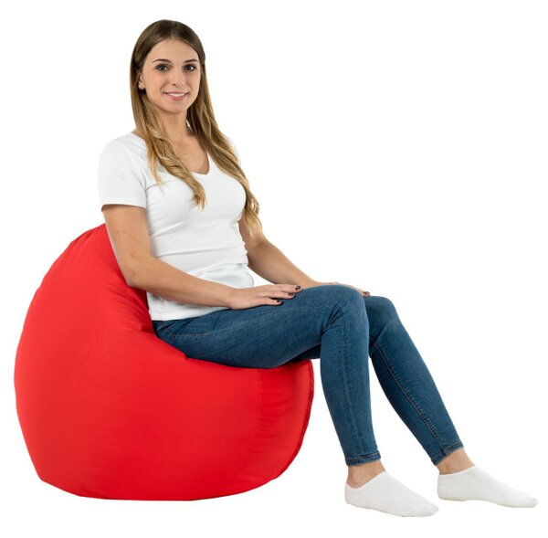 Polštář na sezení MONACO červený nylon