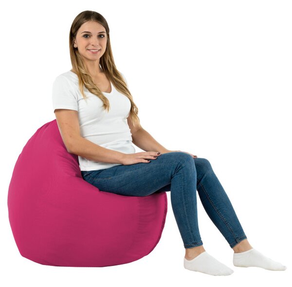Polštář na sezení MONACO fuchsiový nylon