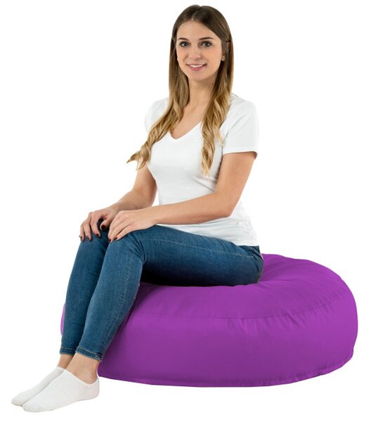 Polštář na sezení MONACO fialový nylon