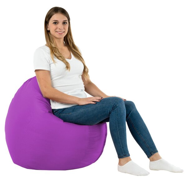 Polštář na sezení MONACO fialový nylon