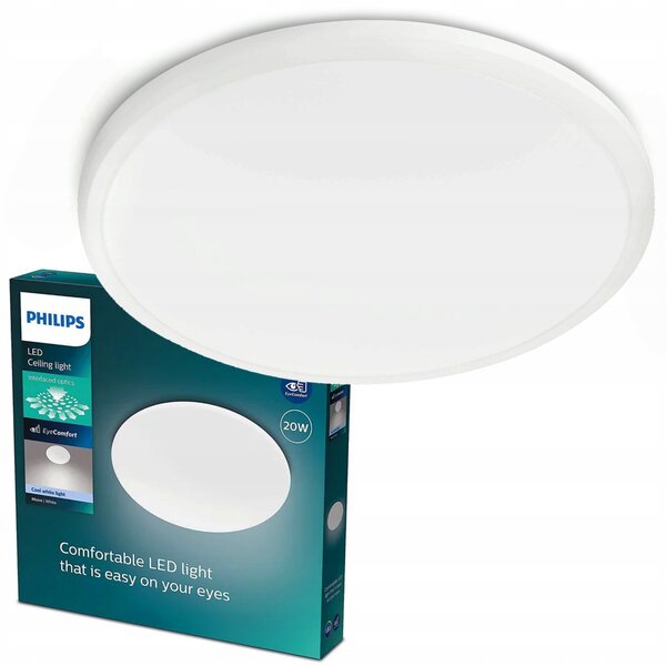 Stropní Svítidlo kulatý Philips 28,7 x 28,7 cm bílé