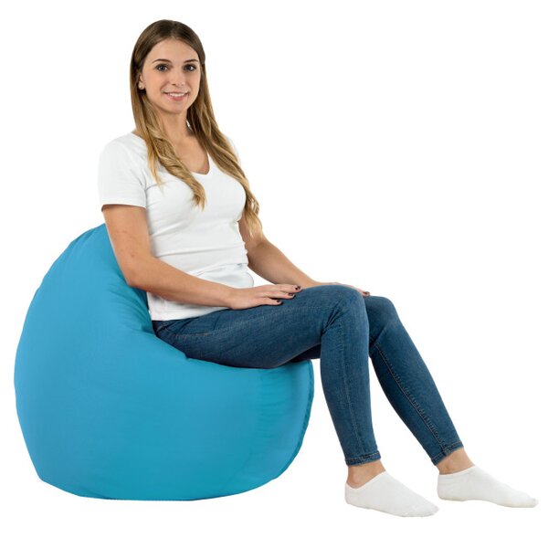 Polštář na sezení MONACO modrý nylon