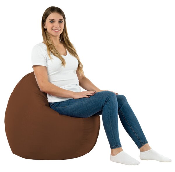 Polštář na sezení MONACO hnědý nylon
