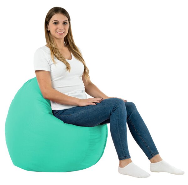 Polštář na sezení MONACO tyrkysový nylon