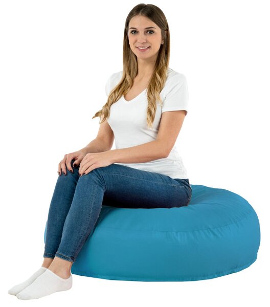 Polštář na sezení MONACO modrý nylon