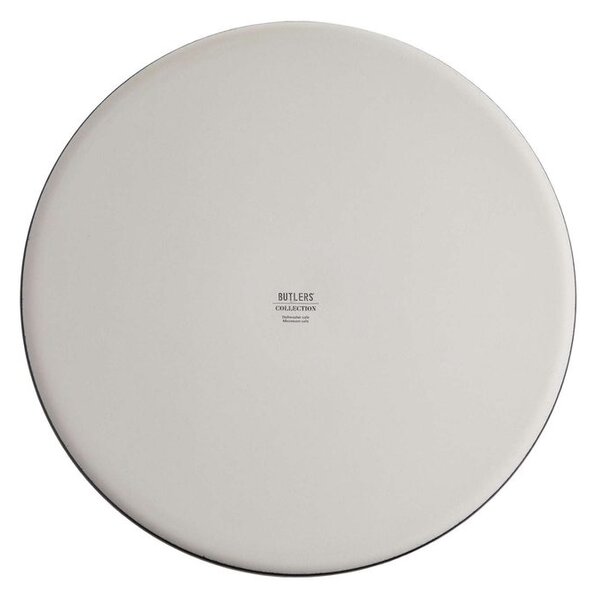 CASA NOVA Sada snídaňových talířů 22,5 cm set 4 ks - černá