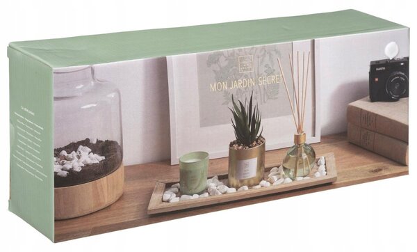 Dekorativní svíčka z včelího vosku SECRET GARDEN Atmosphera