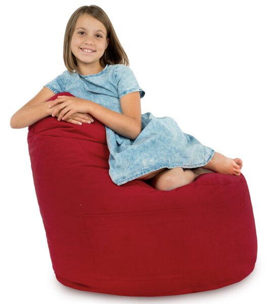 Křeslo Porto plyš červené
