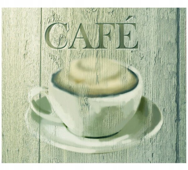 Skleněná ochranná deska Wenko Slate Cafe 50 x 60 cm
