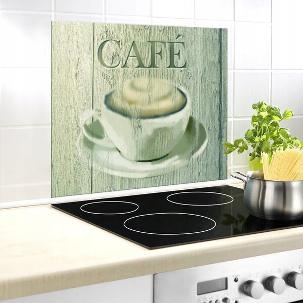 Skleněná ochranná deska Wenko Slate Cafe 50 x 60 cm