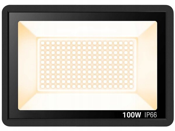 LED reflektor LTC 100W černý se stativem 6000K