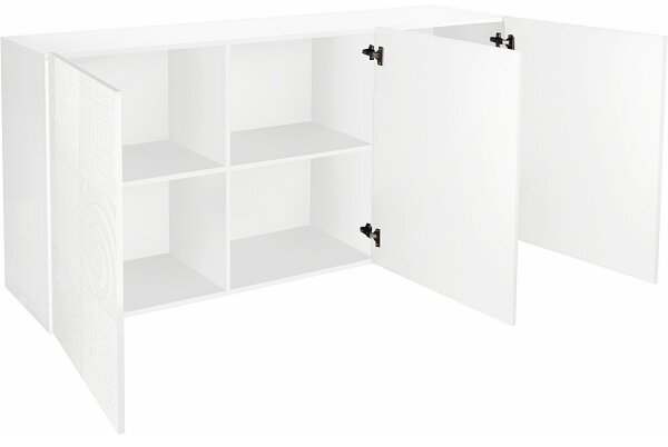 Komoda ARIA 181x84x43 cm bílá