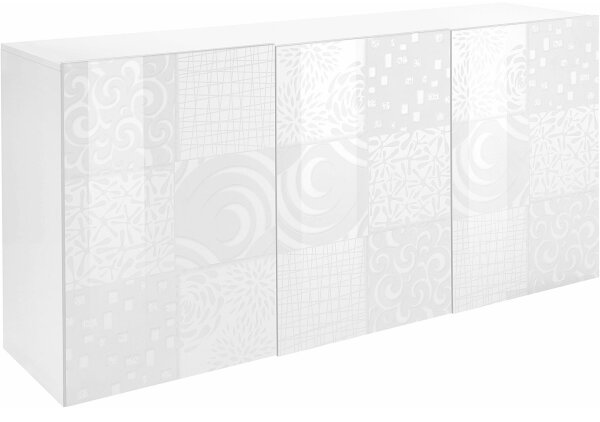 Komoda ARIA 181x84x43 cm bílá