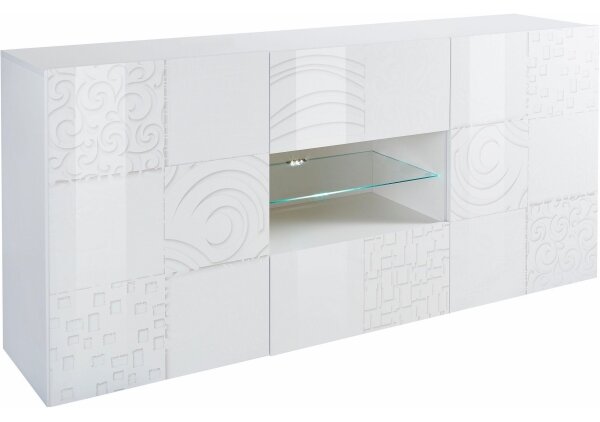 Komoda ARIA 181x84x43cm bílá
