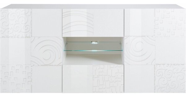 Komoda ARIA 181x84x43cm bílá
